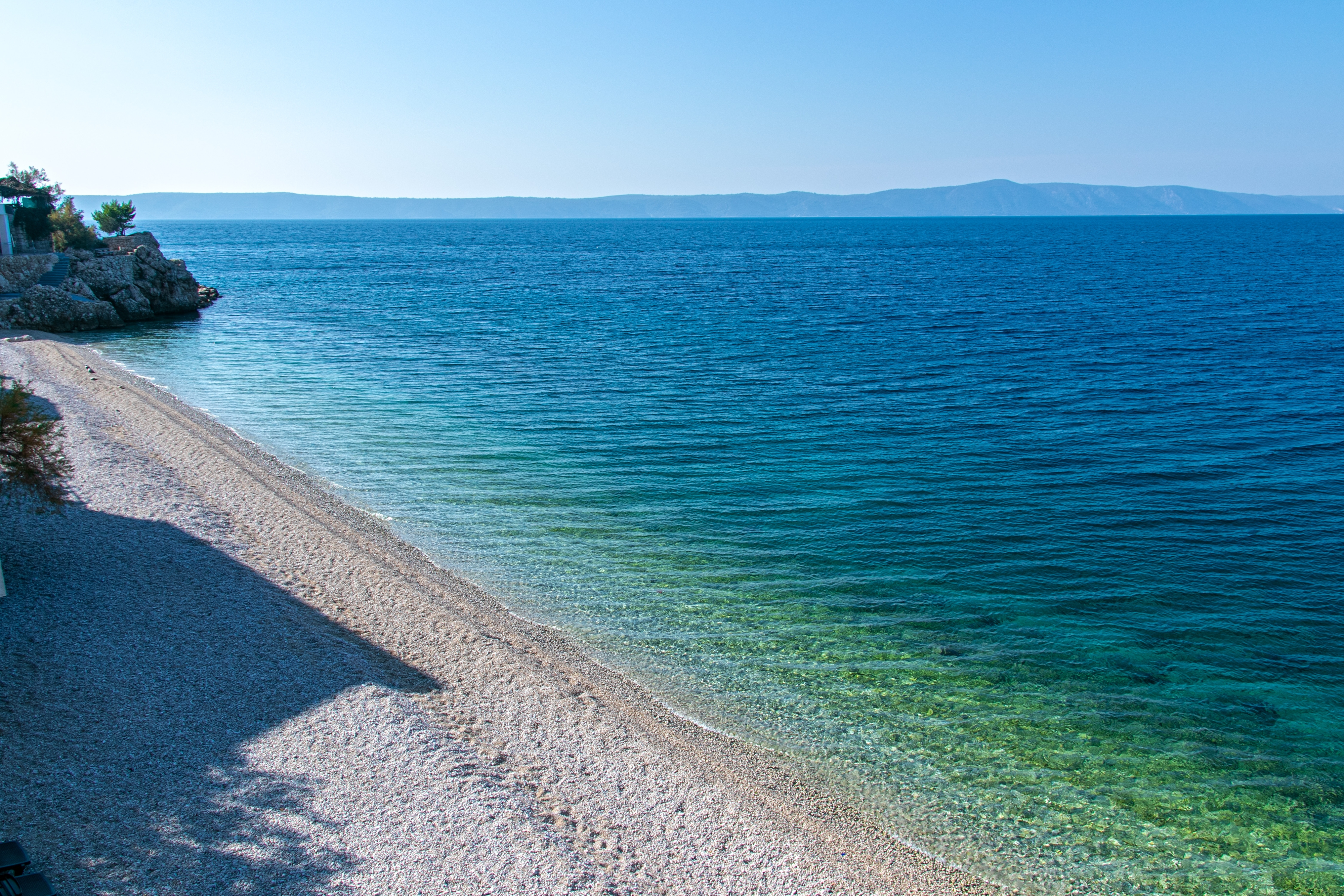 One bedroom apartment near beach Drašnice, Makarska  A-c