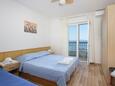 Ložnice Igrane, Ložnice v ubytování typu apartment, s klimatizací a WiFi.