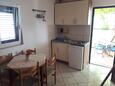 Dining room Zaostrog, Dining room in the apartment, (pet friendly) and WiFi.