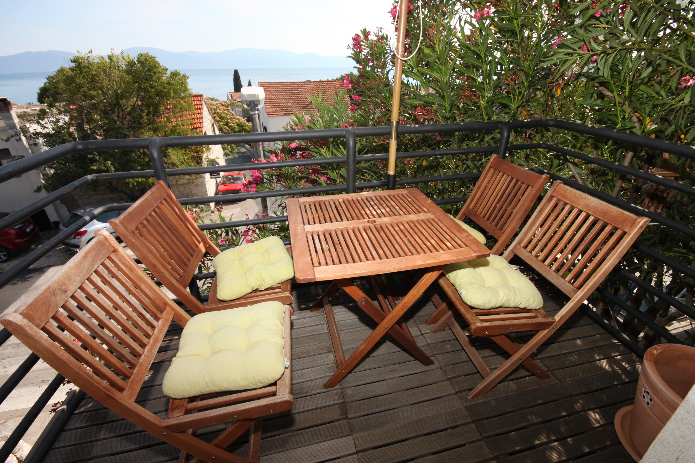 Two bedroom apartment with balcony and sea view Gradac (Makarska) (A-6661-a)