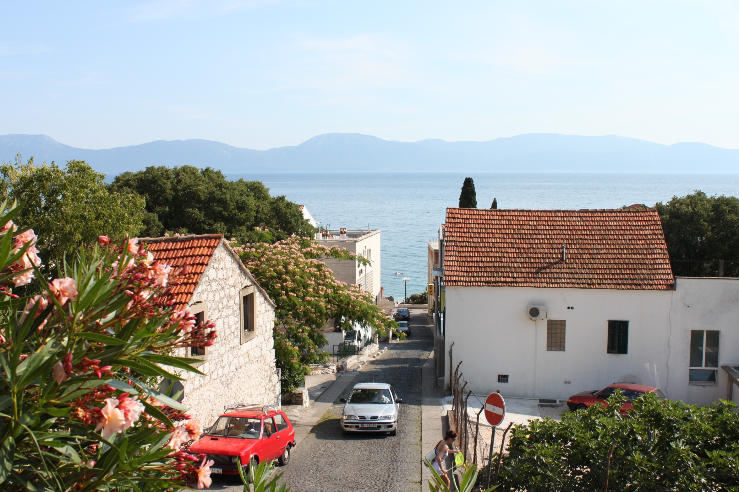 Two bedroom apartment with balcony and sea view Gradac, Makarska  A-a