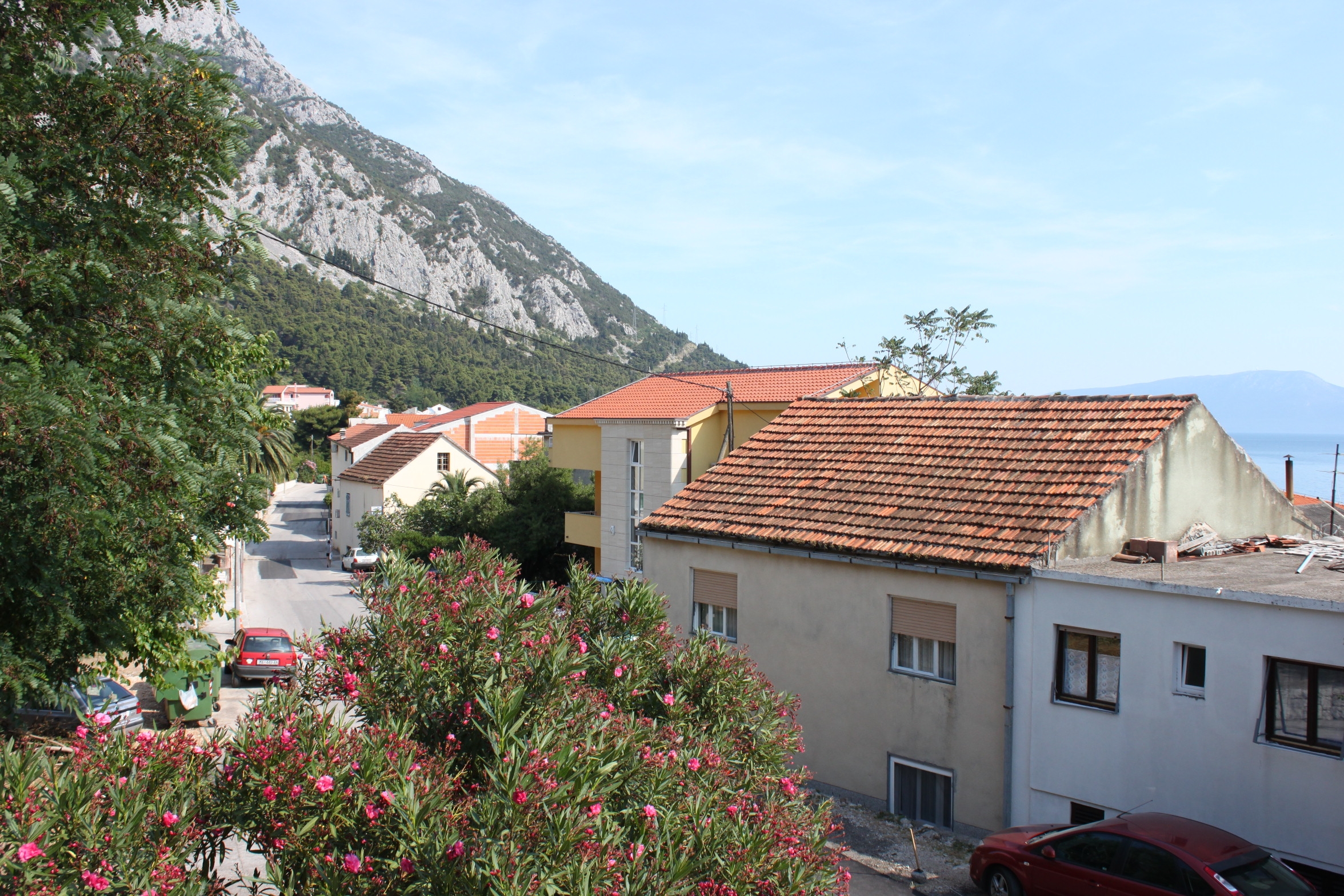 Two bedroom apartment with balcony and sea view Gradac, Makarska  A-a