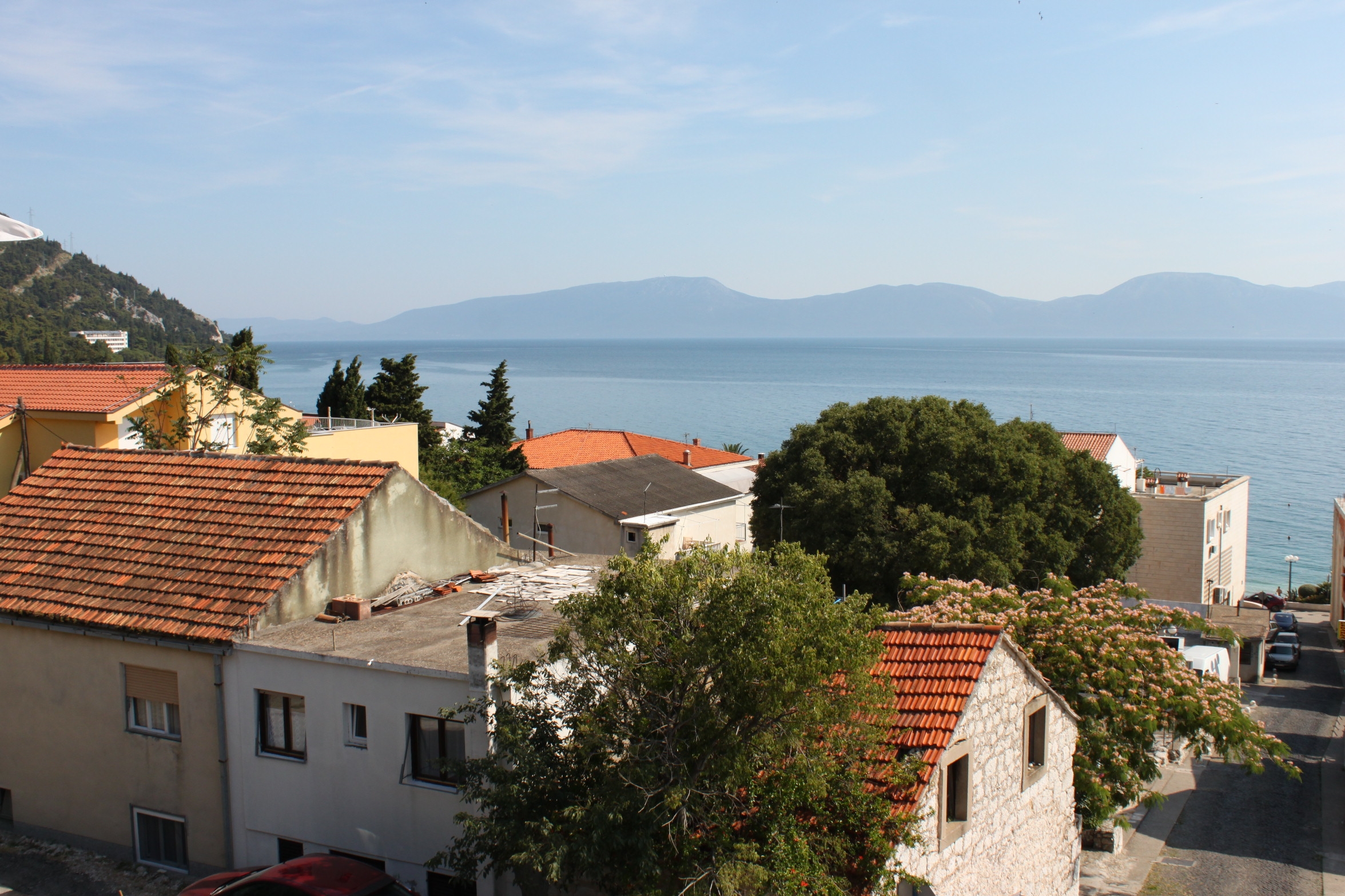 Two bedroom apartment with balcony and sea view Gradac, Makarska  A-b