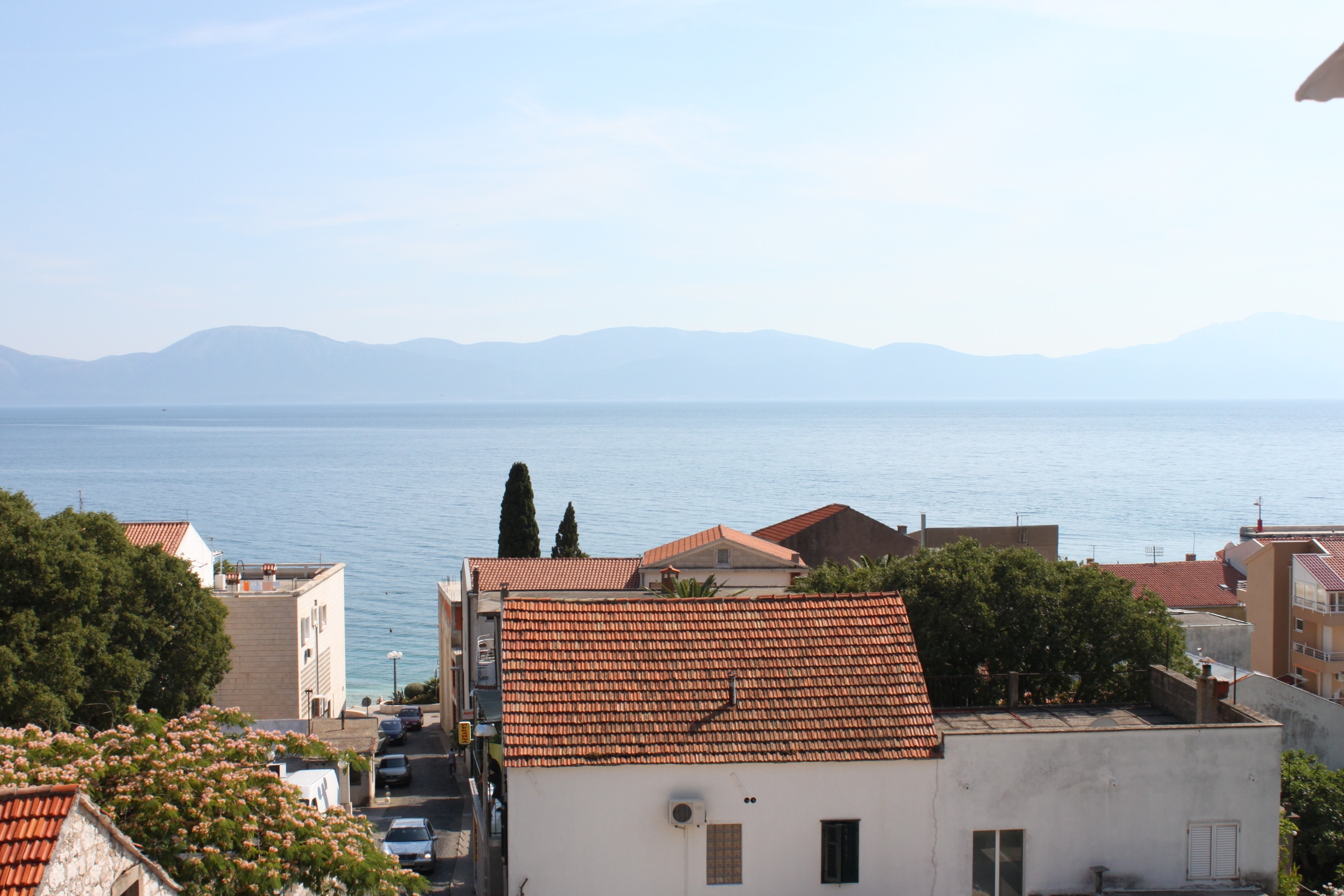 Two bedroom apartment with balcony and sea view Gradac, Makarska  A-b