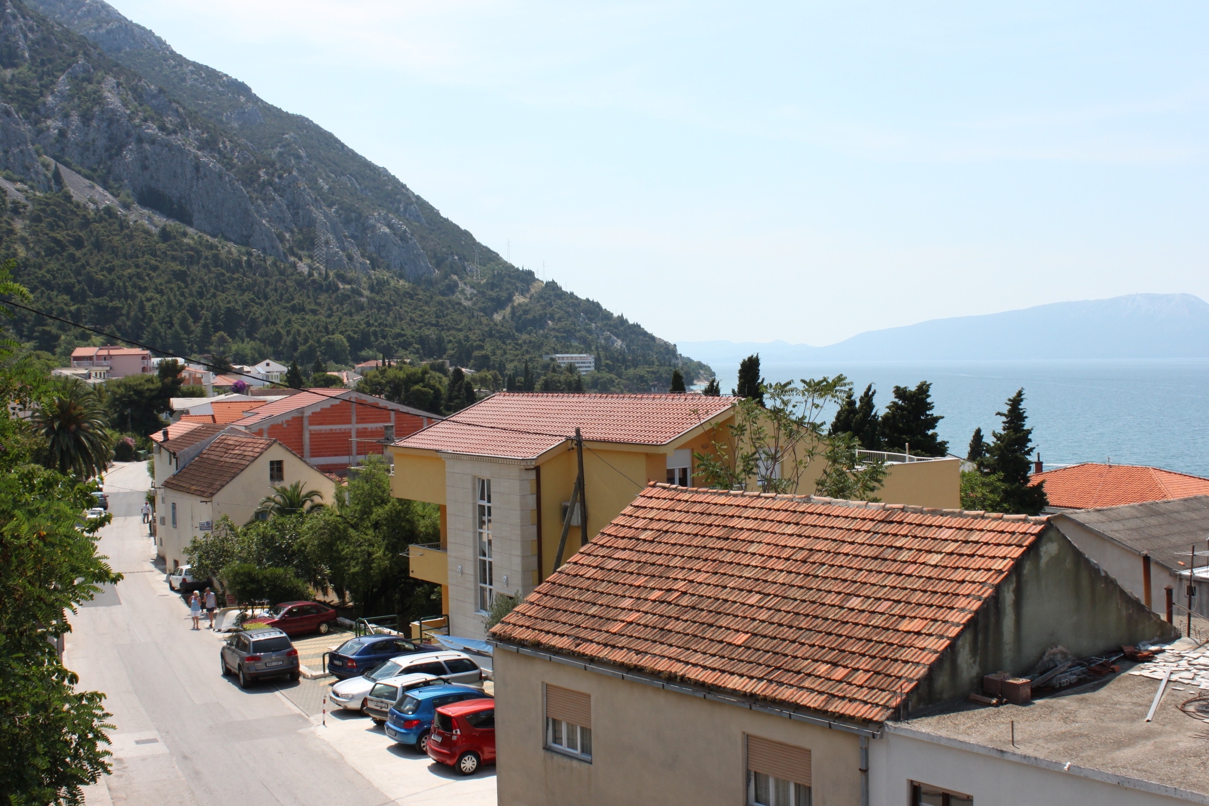 Studio flat with balcony and sea view Gradac, Makarska  AS-b