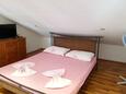 Ložnice Gradac, Ložnice v ubytování typu studio-apartment, domácí mazlíčci povoleni a WiFi.