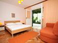 Bedroom 2 Podgora, Bedroom 2 in the apartment, (pet friendly) and WiFi.
