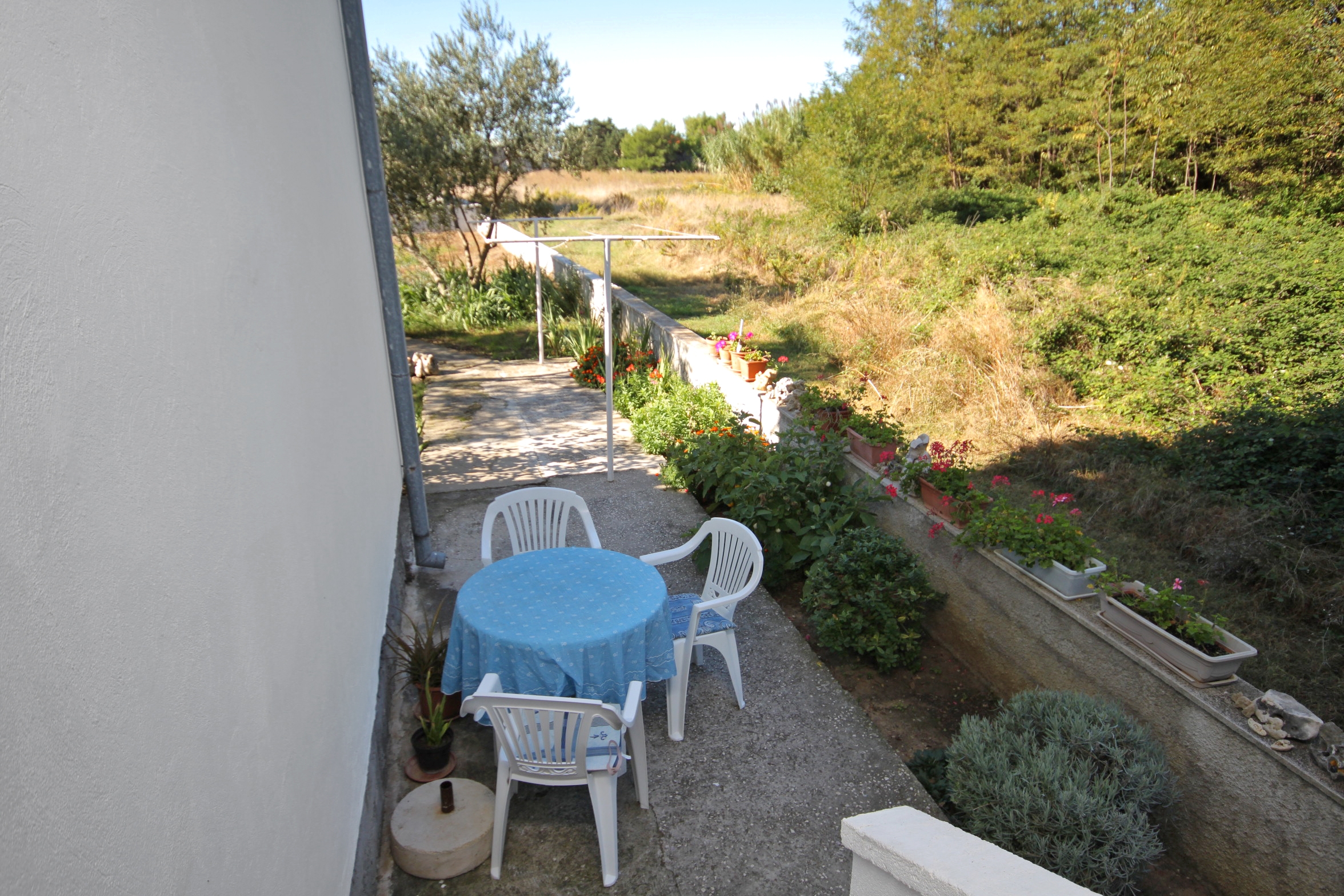 One bedroom apartment with terrace Privlaka, Zadar (A-667-b)