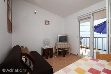Living room Podgora, Living room in the apartment, dopusteni kucni ljubimci i WIFI.