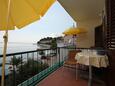 Podgora, Terraza 1 in the apartment, with a sea view, (pet friendly) y WiFi.