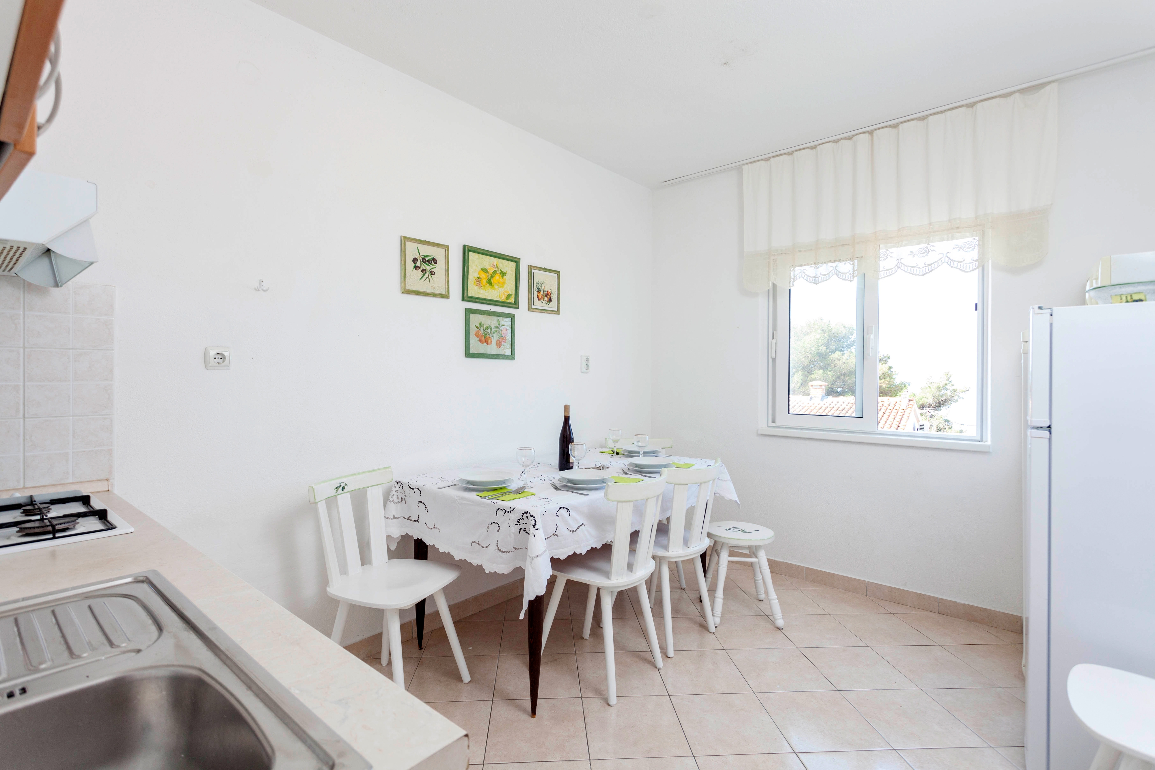 Two bedroom apartment with balcony and sea view Podgora, Makarska (A-6671-a)