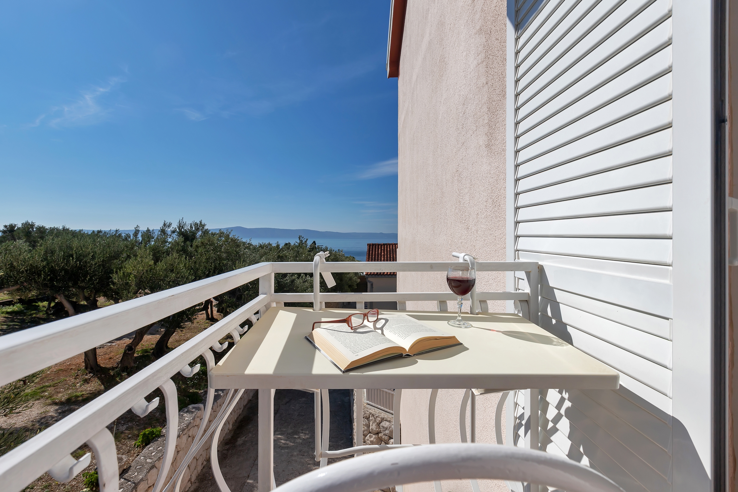 Two bedroom apartment with balcony and sea view Podgora, Makarska  A-b