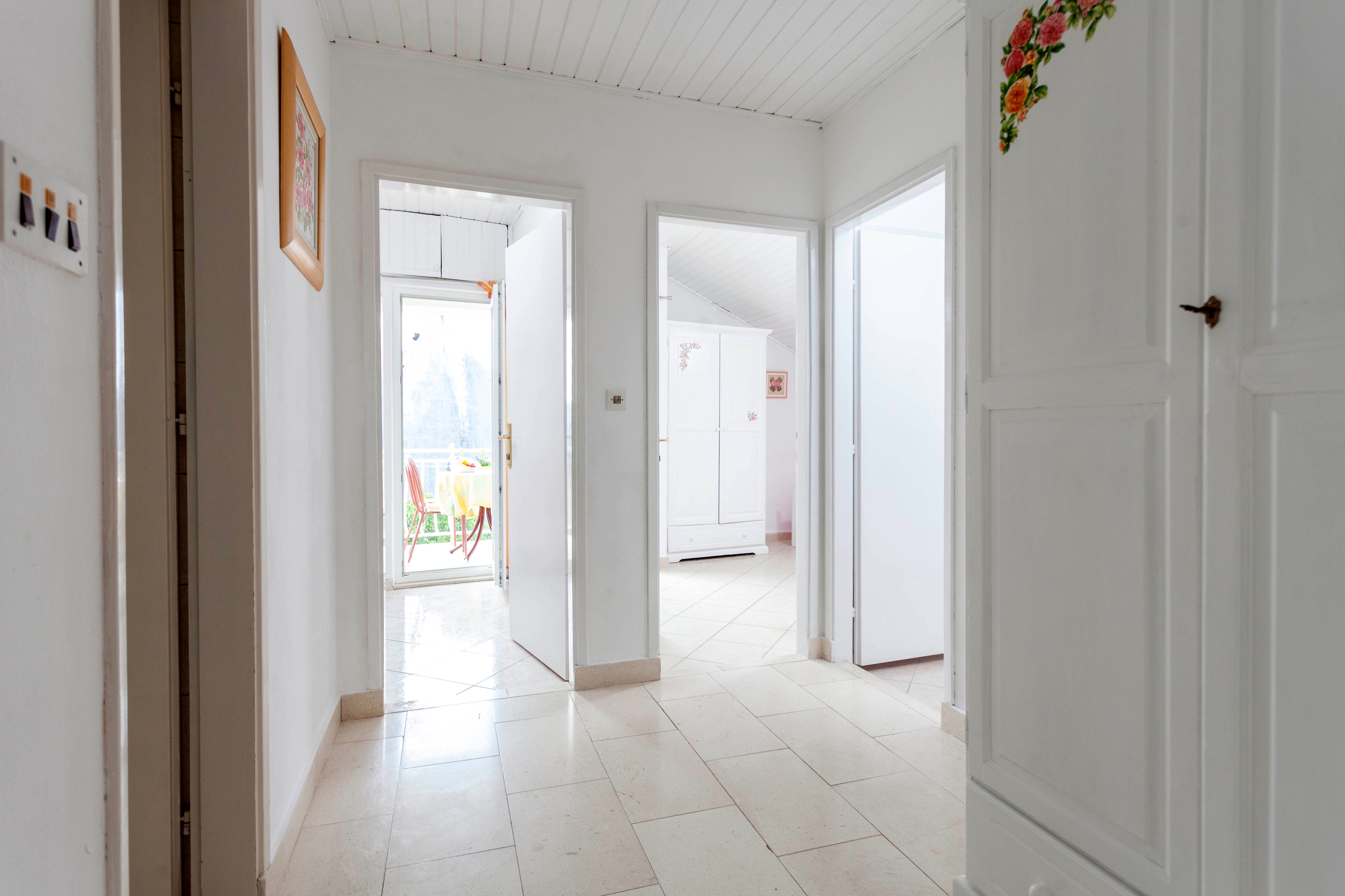 Two bedroom apartment with terrace and sea view Podgora, Makarska  A-c