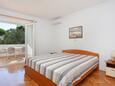 Bedroom 1 Brela, Bedroom 1 in the apartment, air condition available, (pet friendly) and WiFi.