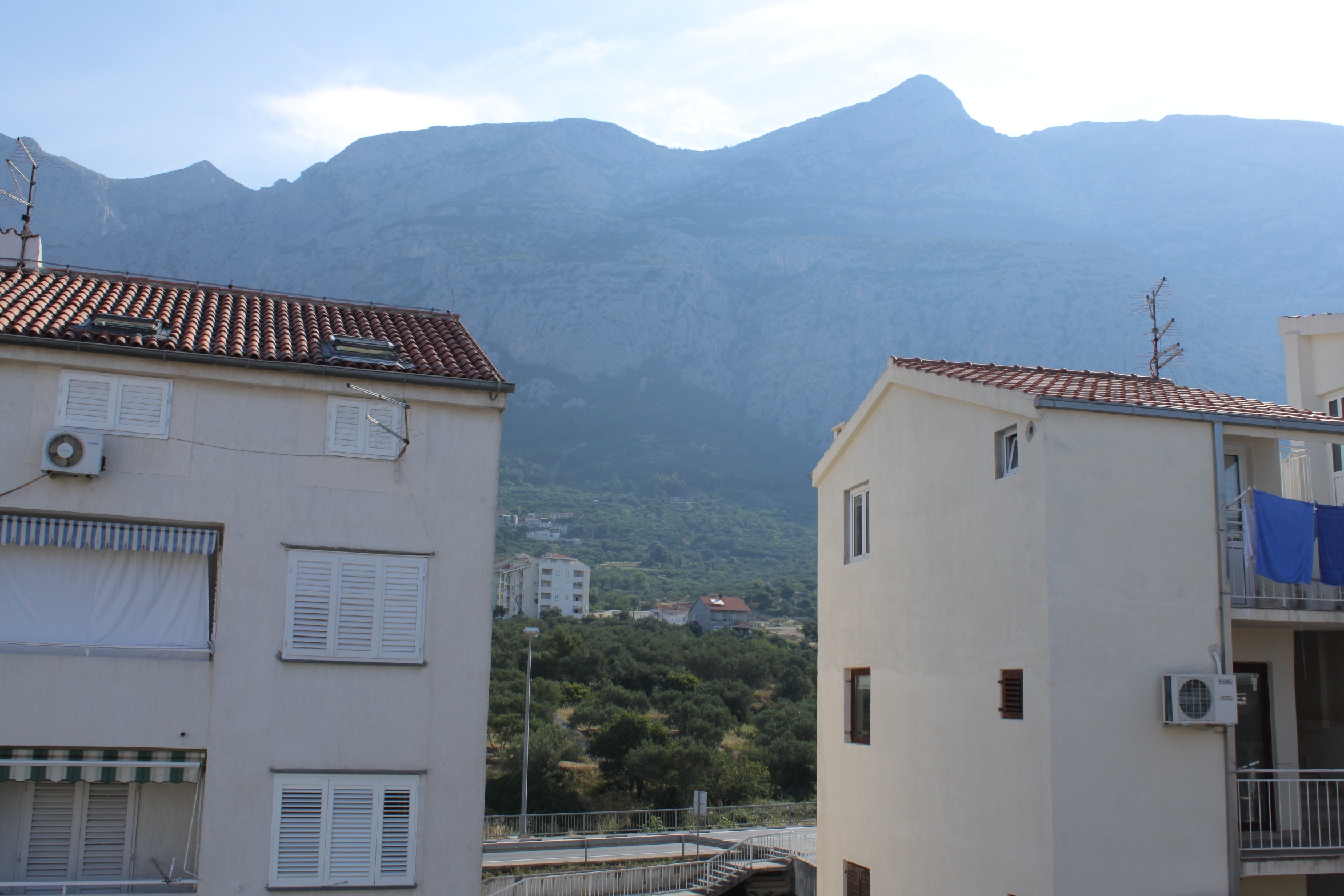 One bedroom apartment with terrace and sea view Makarska  A-b