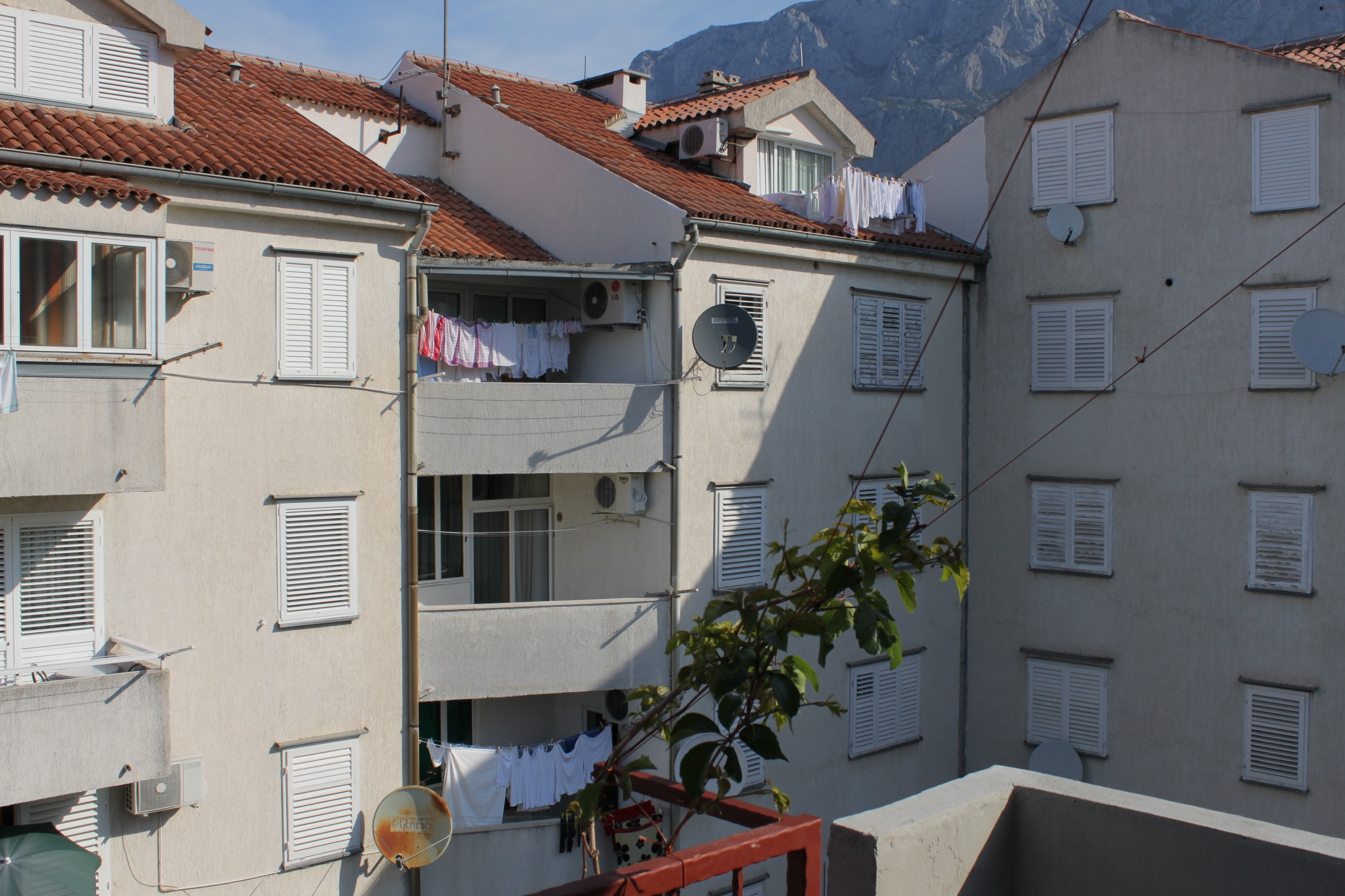 One bedroom apartment with terrace and sea view Makarska  A-b