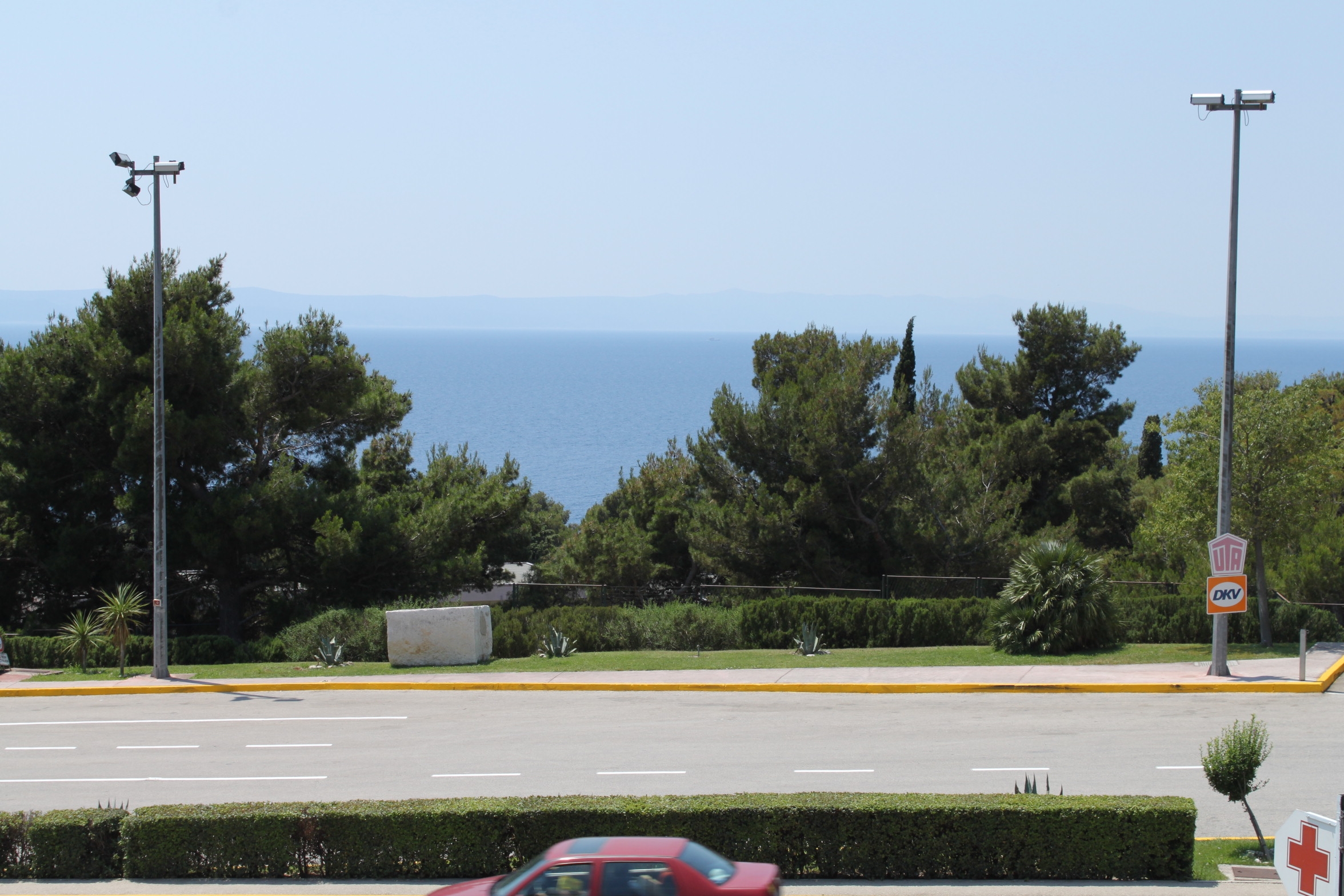 One bedroom apartment with balcony and sea view Makarska  A-a