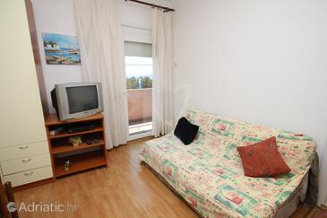 Makarska, Camera de zi în unitate de cazare tip apartment, aer condiționat disponibil şi WiFi.