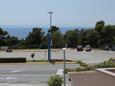 Makarska, Terrasse commune - vue dans l’hébergement en type studio-apartment, WiFi.