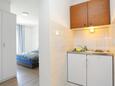 Bucătărie Tučepi, Bucătărie în unitate de cazare tip studio-apartment, animale de companie sunt acceptate şi WiFi.
