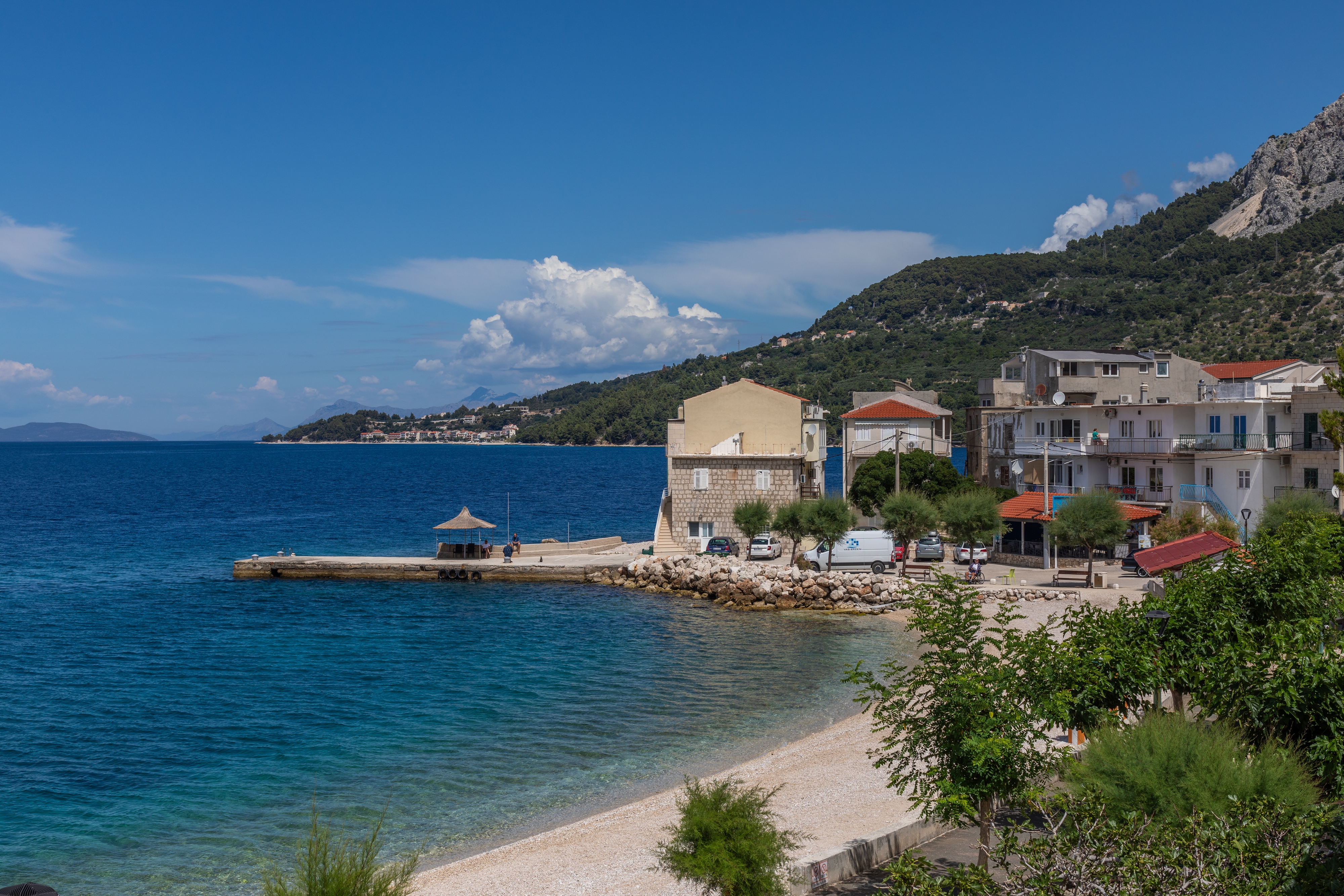 Studio flat near beach Drašnice, Makarska  AS-b