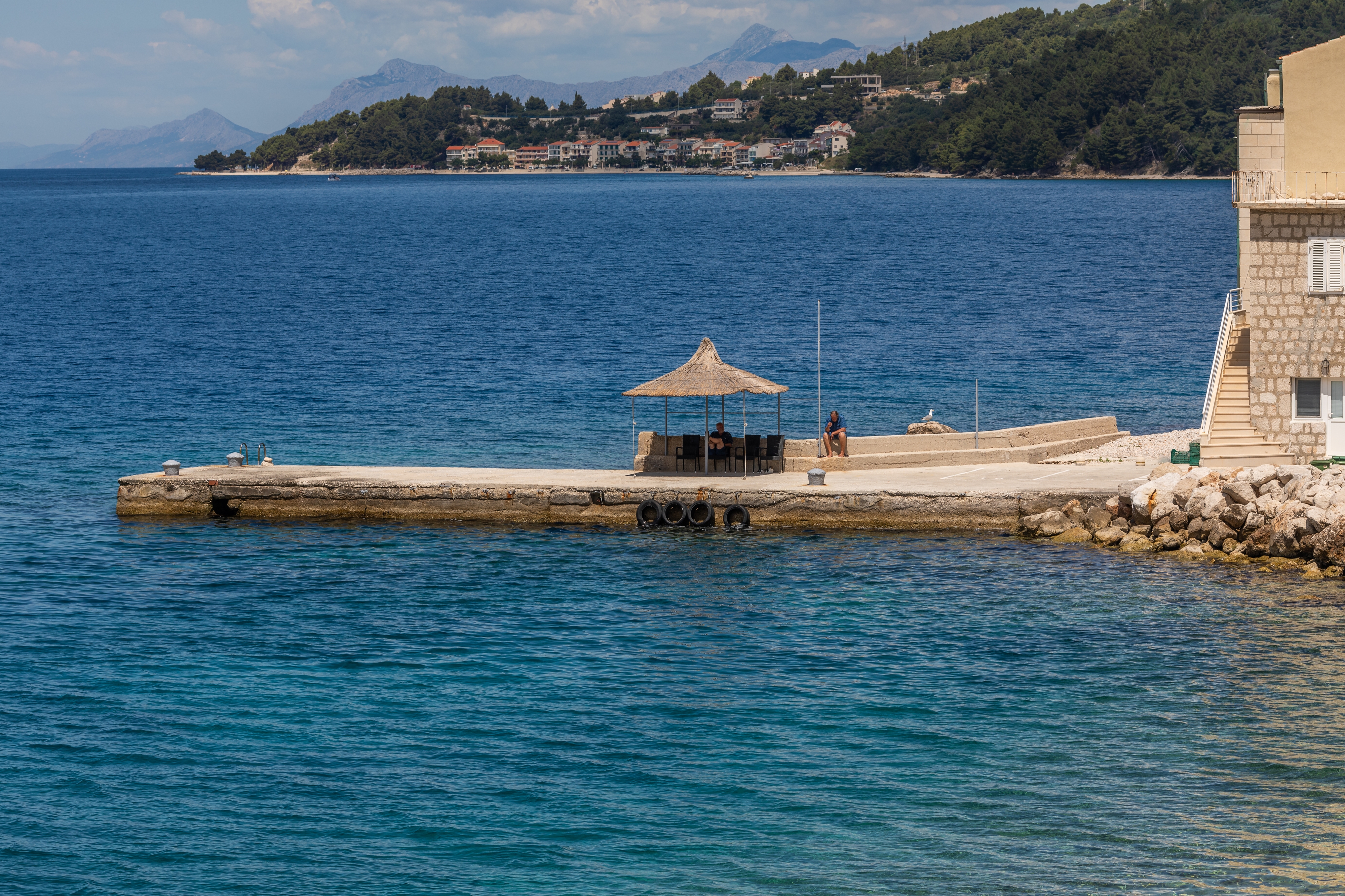 Studio flat near beach Drašnice, Makarska  AS-c