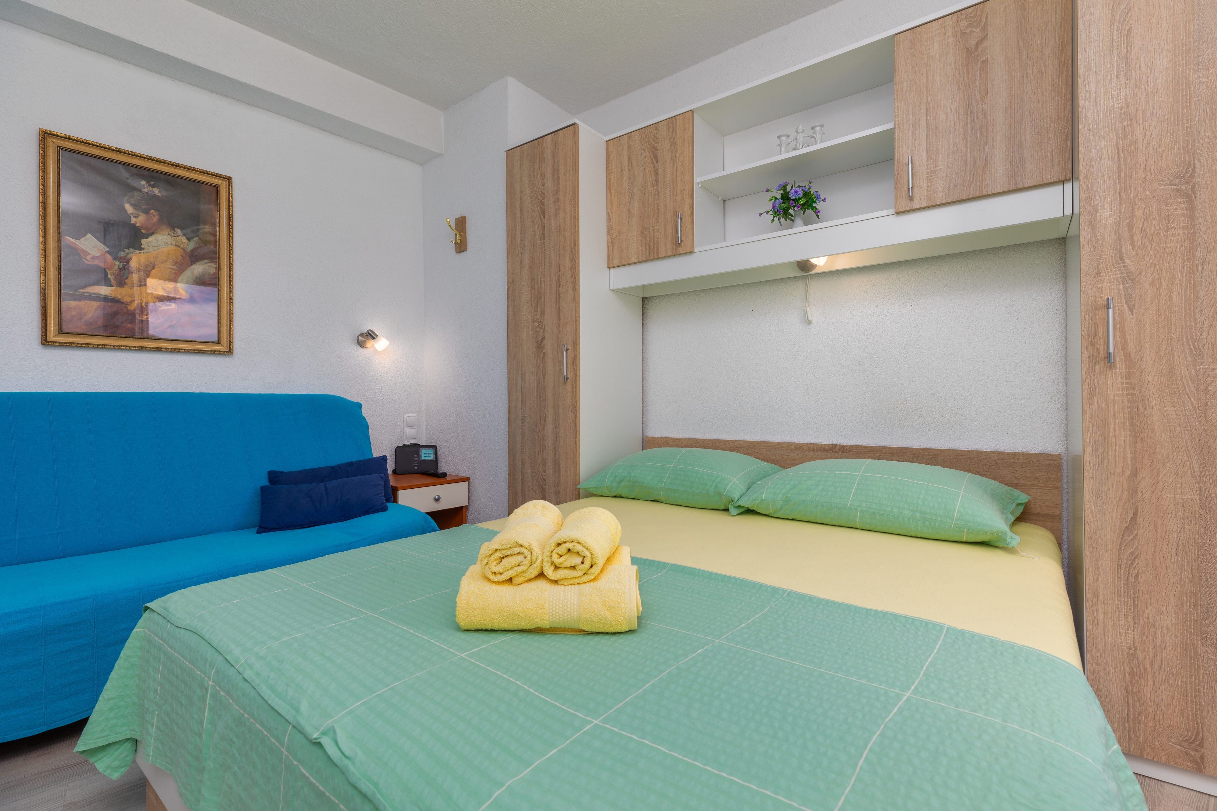 Studio flat near beach Drašnice, Makarska (AS-6697-c)