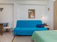 Drašnice, Спальня в размещении типа studio-apartment, доступный кондиционер и WiFi.