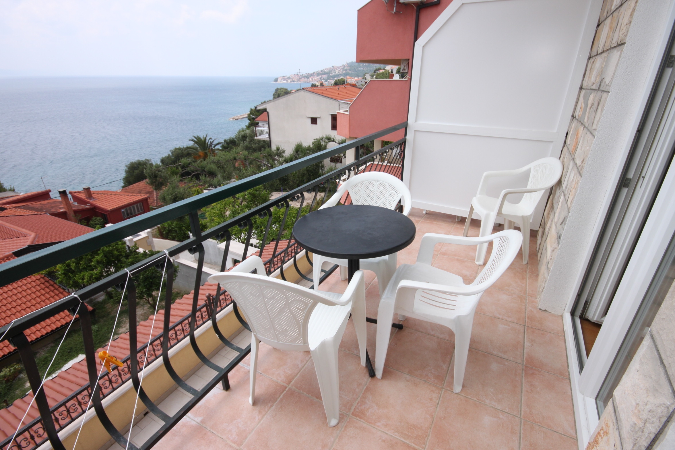 One bedroom apartment with balcony and sea view Živogošće - Porat, Makarska (A-6700-b) One bedroom apartment with balcony and sea view Živogošće - Porat, Makarska (A-6700-b)