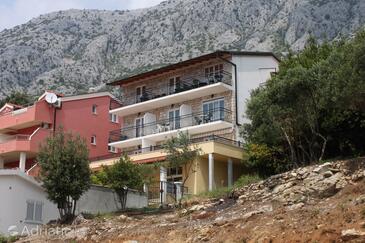 Živogošće - Porat, Makarska, Objekt 6700 - Apartmaji s prodnato plažo.