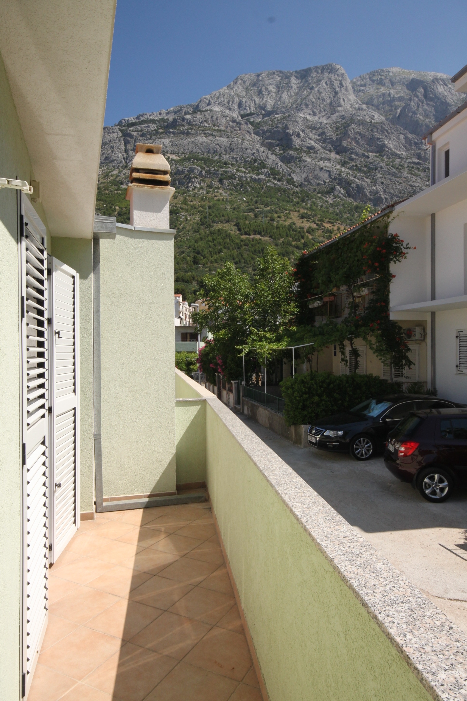 One bedroom apartment with terrace Baška Voda, Makarska  A-b