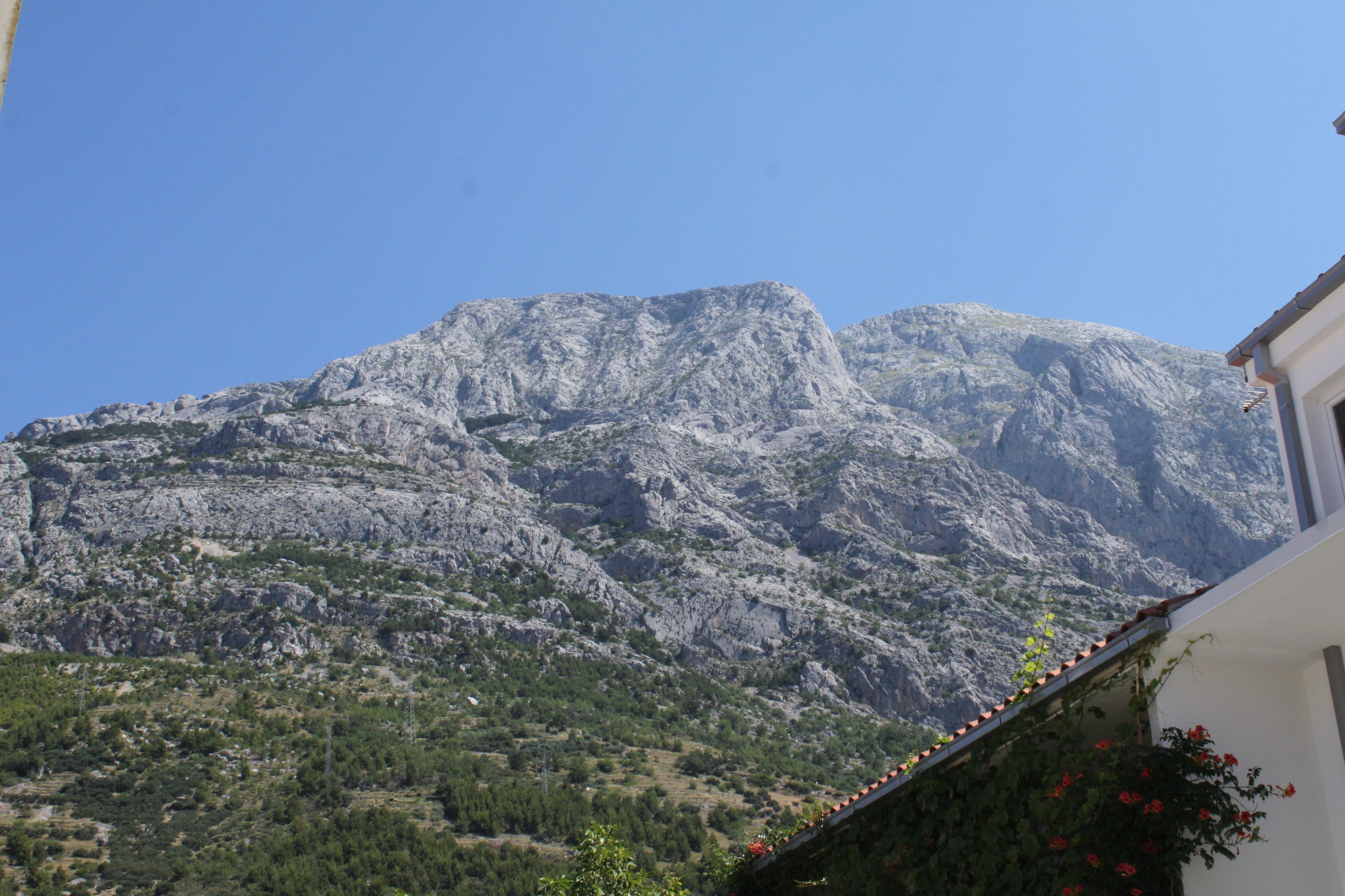 One bedroom apartment with terrace Baška Voda, Makarska  A-b