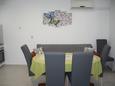 Dining room Makarska, Dining room in the apartment, air condition available and WiFi.