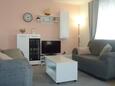 Obývací pokoj Makarska, Obývací pokoj v ubytování typu apartment, WiFi.