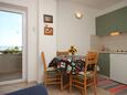 Dining room Podgora, Dining room in the apartment, air condition available, (pet friendly) and WiFi.