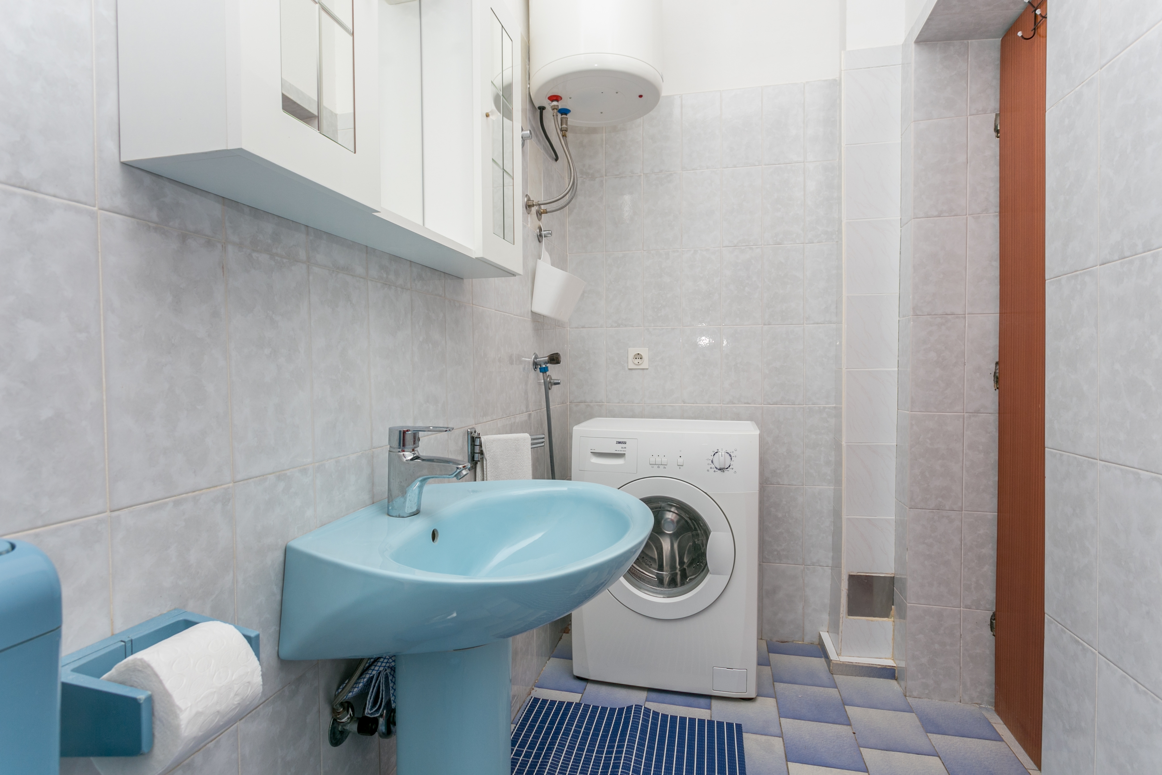 One bedroom apartment with terrace and sea view Podaca, Makarska  A-a