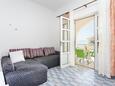 Obývací pokoj Podaca, Obývací pokoj v ubytování typu apartment, WiFi.