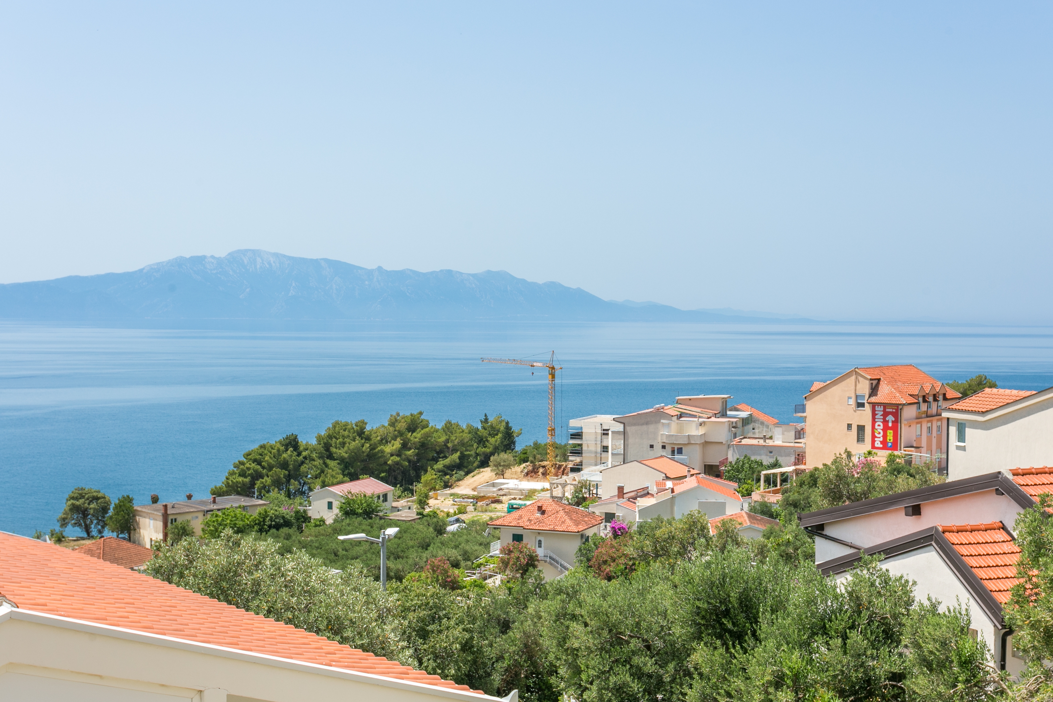 Studio flat with terrace and sea view Podaca, Makarska  AS-a