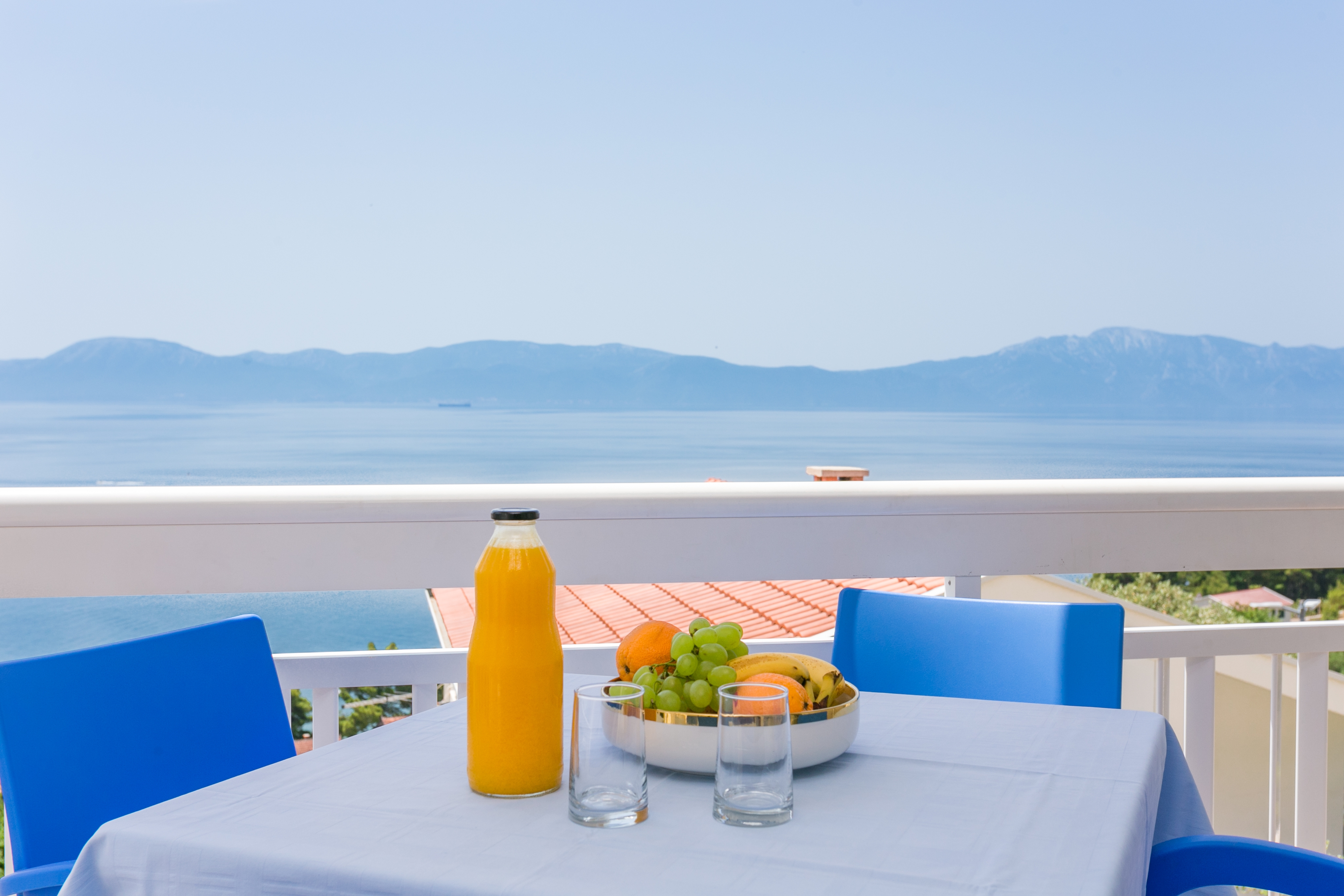 Studio flat with terrace and sea view Podaca, Makarska  AS-a