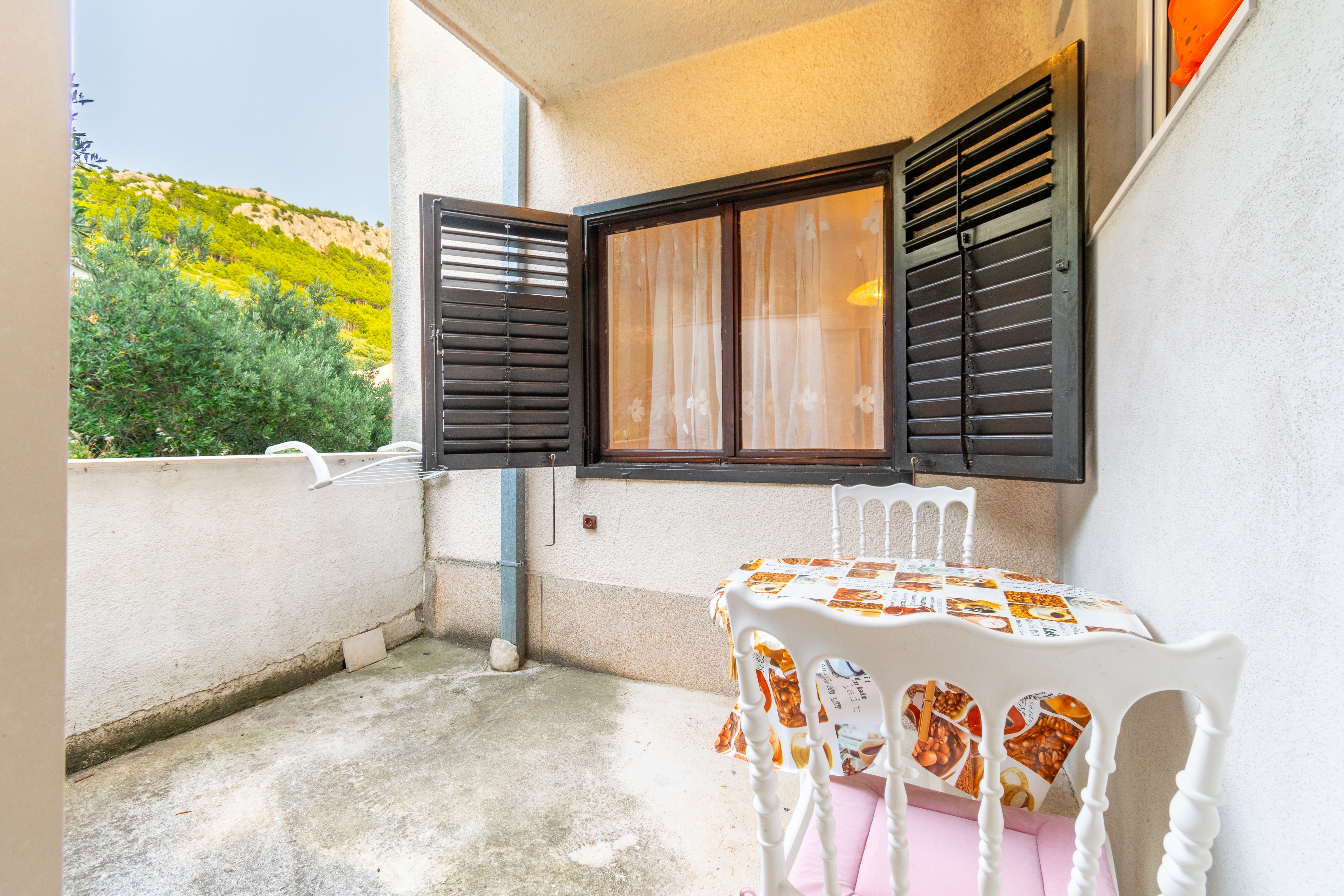 Three bedroom apartment with terrace and sea view Krvavica, Makarska  A-a