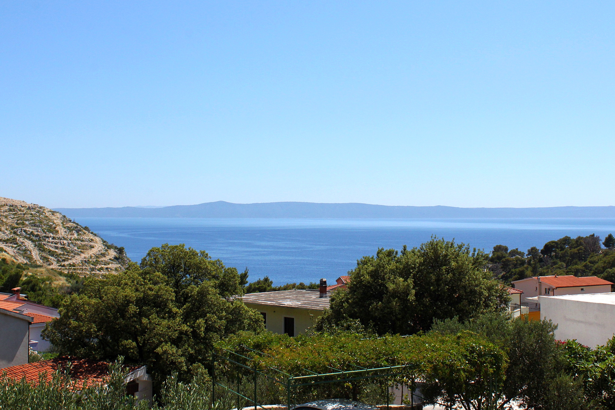 Three bedroom apartment with terrace and sea view Krvavica, Makarska  A-a