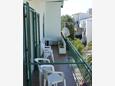 Balkon 1 Makarska, Balkon 1 v ubytování typu apartment, s výhledem na moře a WiFi.