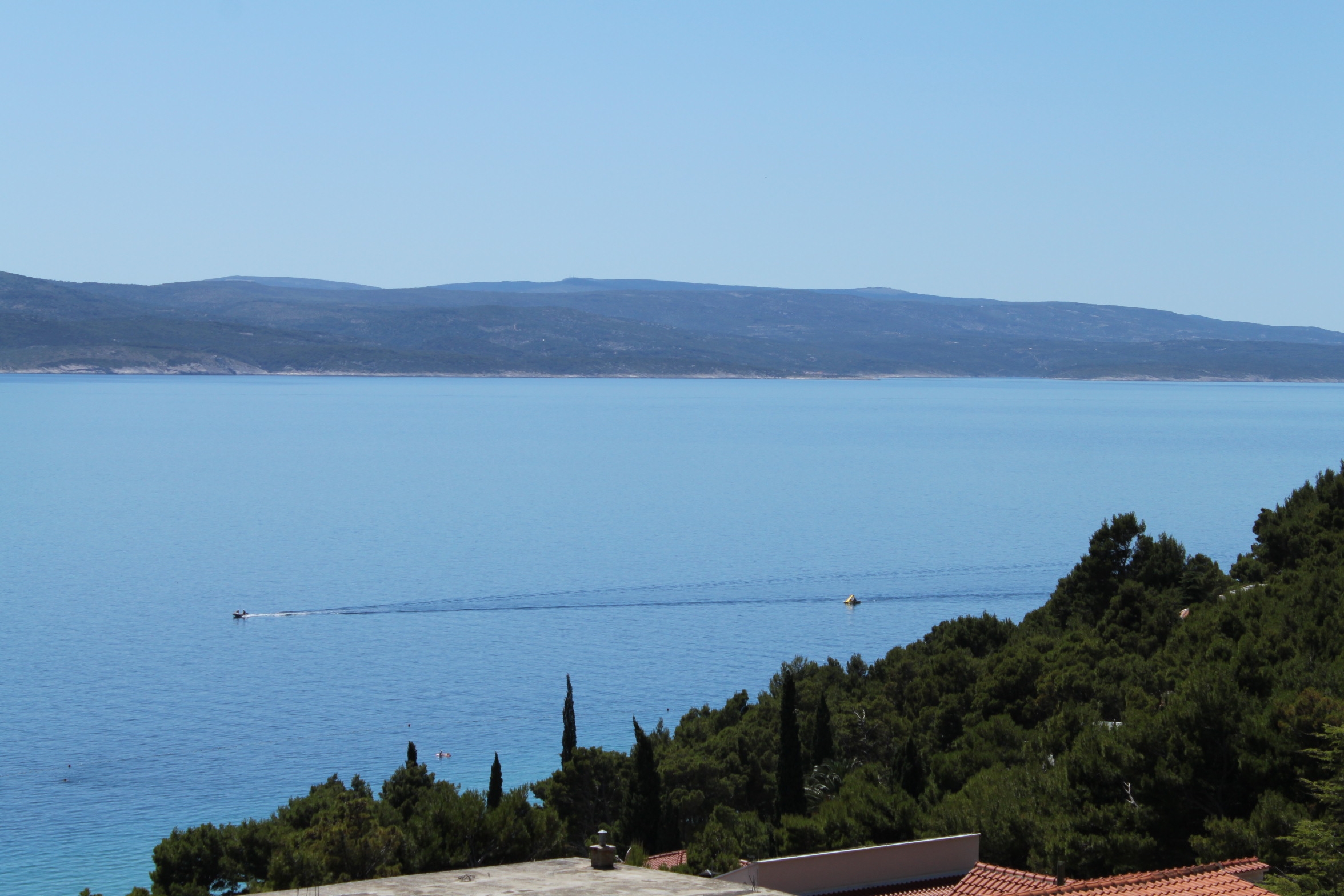 Two bedroom apartment with balcony and sea view Baška Voda, Makarska  A-a