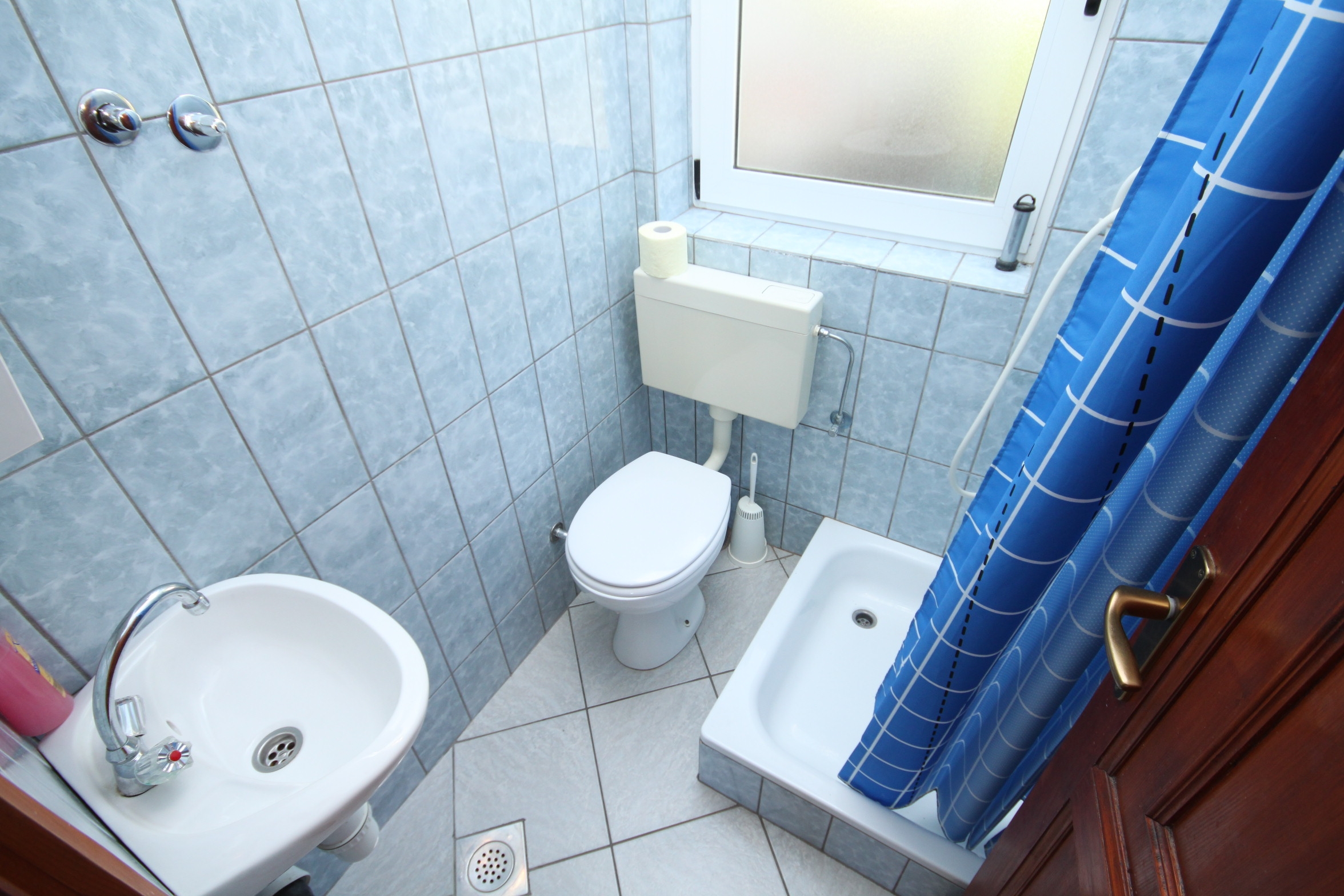 Two bedroom apartment with balcony and sea view Baška Voda, Makarska  A-a