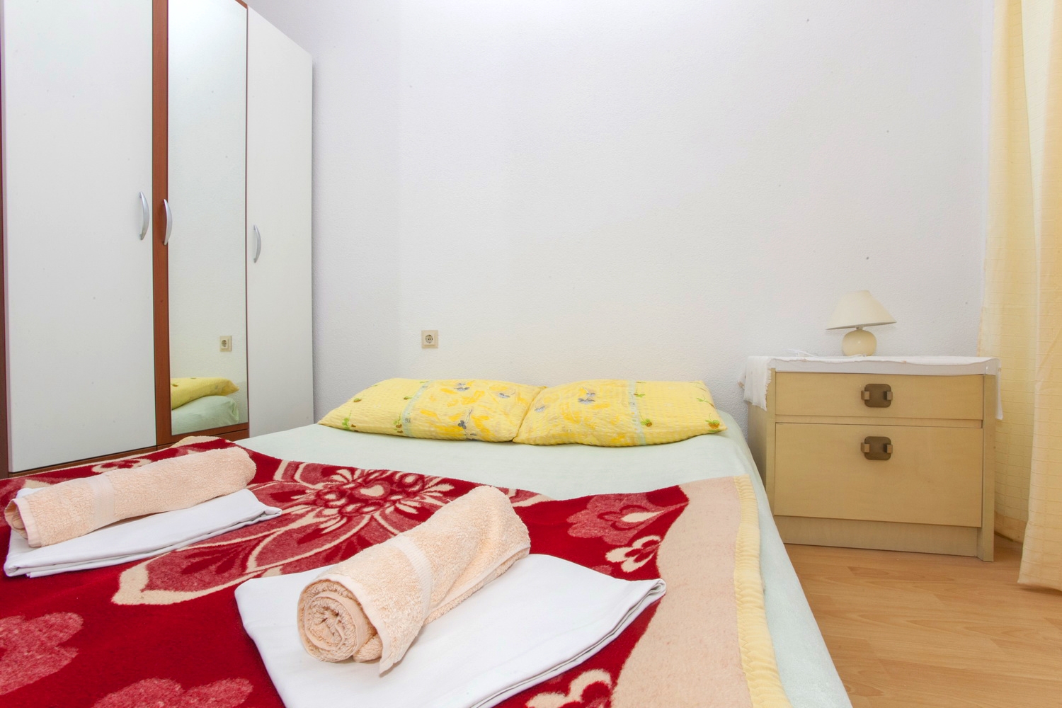 Two bedroom apartment with balcony and sea view Baška Voda, Makarska  A-a