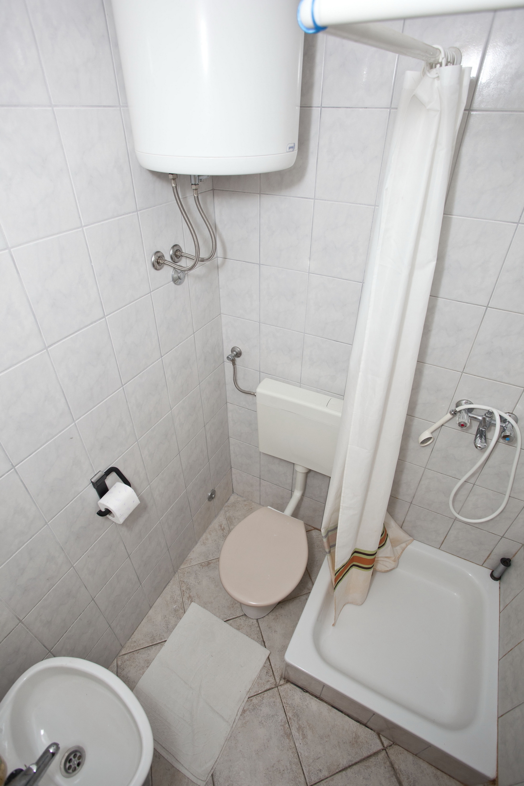 Two bedroom apartment with terrace and sea view Baška Voda, Makarska  A-b