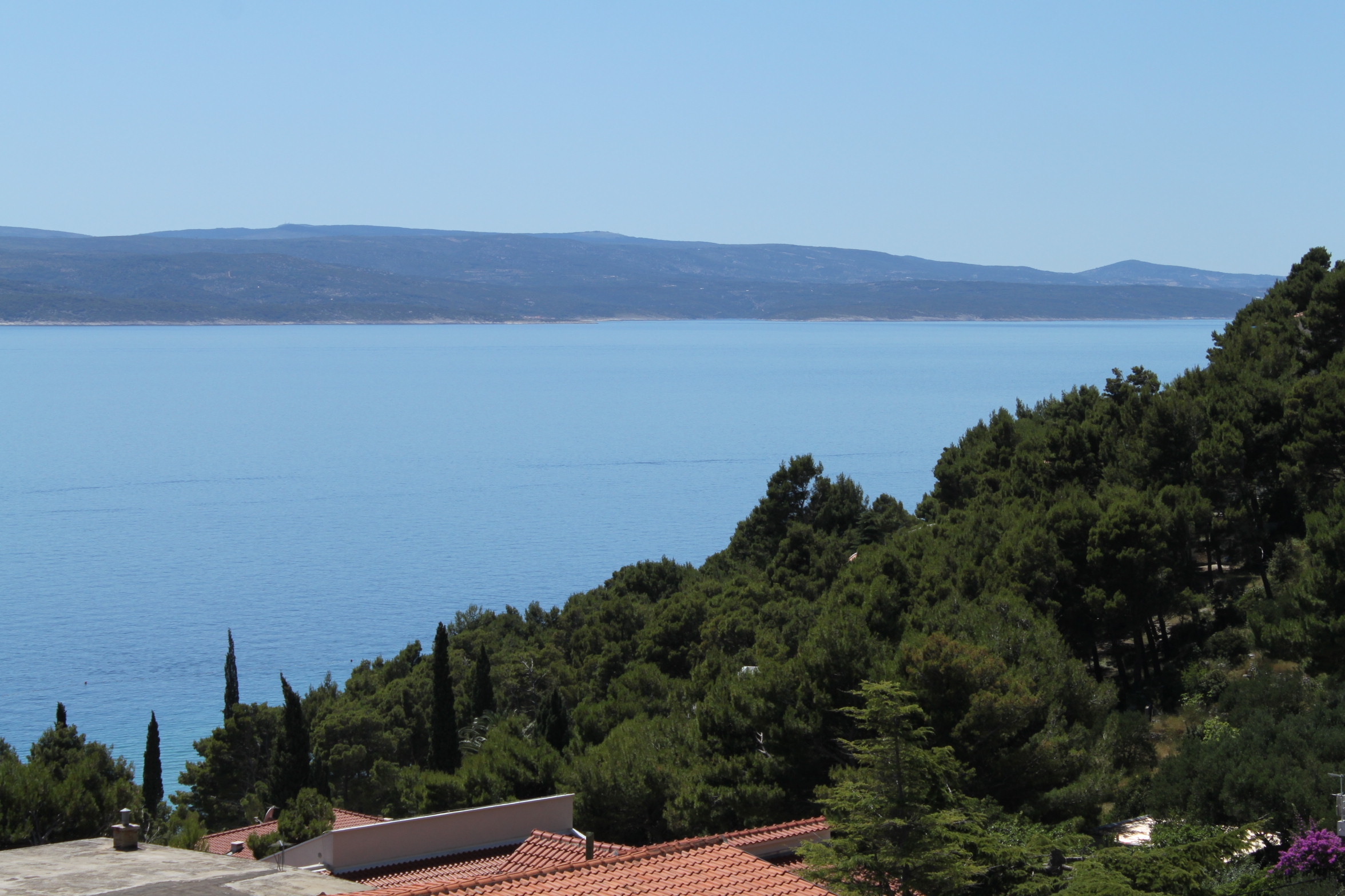 Two bedroom apartment with balcony and sea view Baška Voda, Makarska  A-c