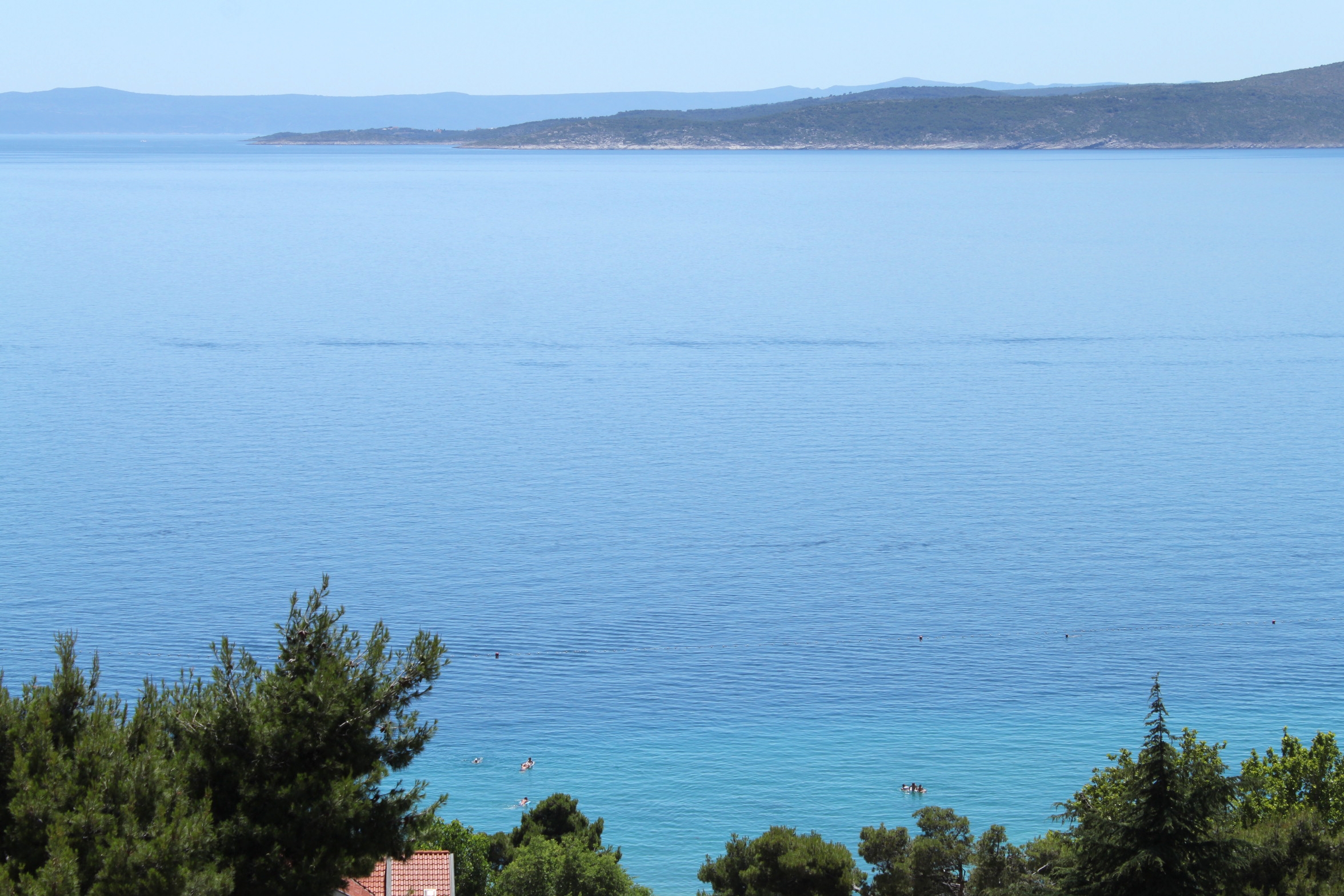 Two bedroom apartment with balcony and sea view Baška Voda, Makarska  A-c