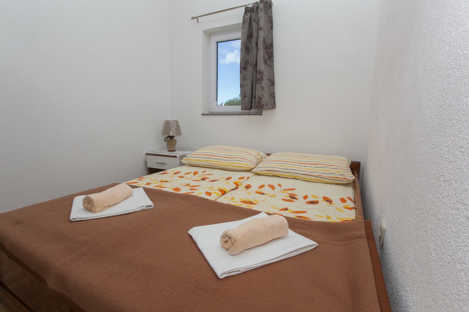 Two bedroom apartment with balcony and sea view Baška Voda, Makarska  A-c