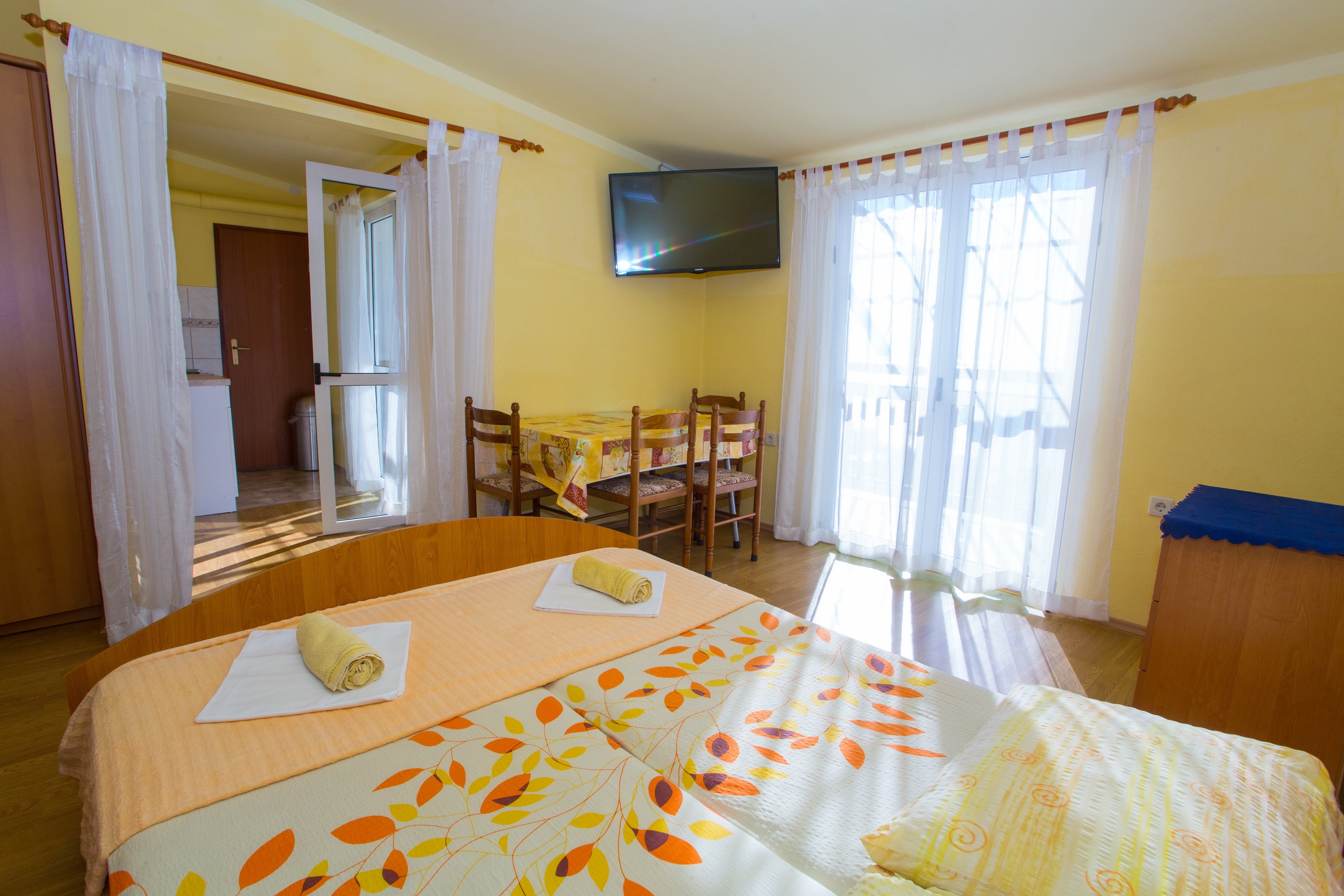 Studio flat with terrace and sea view Baška Voda, Makarska  AS-b